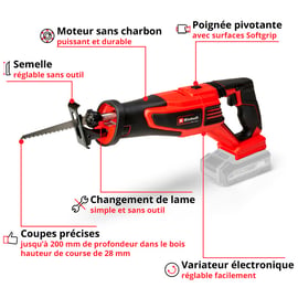 Scie sabre sans fil SOLO TP-AP 18/28 Li BL - 18V - MY12