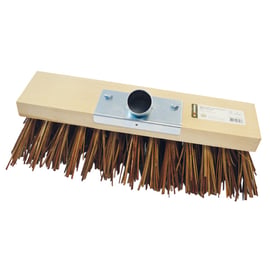 Balai cantonnier en piassava - Longueur 32 cm - Largeur 7,5 cm