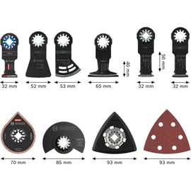 Coffret de 33 accessoires pour outils oscillants I-BOXX ALL IN ONE - Starlock