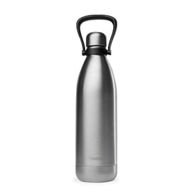 Bouteille isotherme 1 litre en inox brossé
