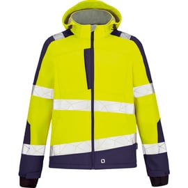 Veste softshell haute-visibilité VEGA EVO OGT jaune/marine