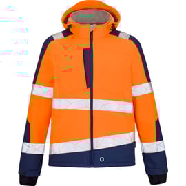 Veste softshell haute-visibilité VEGA EVO OGT orange/marine