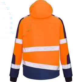 Veste softshell haute-visibilité VEGA EVO OGT orange/marine