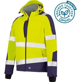 Veste softshell haute-visibilité VEGA EVO OGT jaune/marine