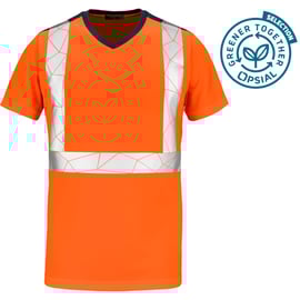 T-shirt haute visibilité CASSIUS OGT orange/marine