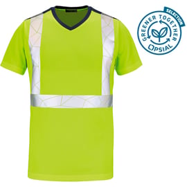 T-shirt haute visibilité CASSIUS OGT jaune/marine