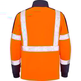 Sweat MARIUS OGT - orange et marine - classe 3