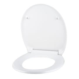 Abattant wc autoclip blanc