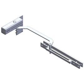 Ferme-portillon avec bras à glissière DC