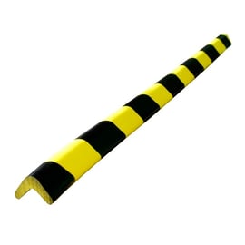 Protection d'angle jaune / noir - 750 x 30 x 15 mm