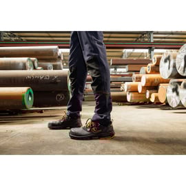 Chaussures basses AMSTERDAM noires S3S