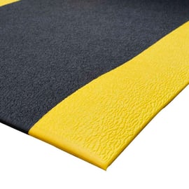 Tapis de travail DOME BASIC noir/jaune - 60 x 90 cm
