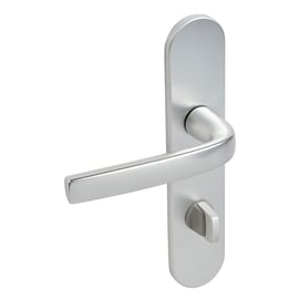 Ensemble sur grande plaque LOGIO argent bec-de-cane à condamnation