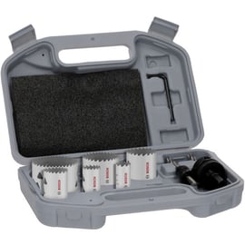 Coffret de 6 scies trépans HSS multimatériaux - 20 à 68 mm