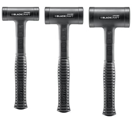 Massette BLACKCRAFT sans rebonds avec manche en acier habillé PU antidérapant