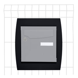 Cadre d'encastrement pour boîte aux lettres