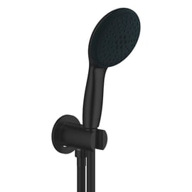 Ensemble de douche 2 jets 8 l avec coude à encastrer Tempesta 110 Matt Black