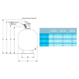 Filtre à sable piscine TAGELUS