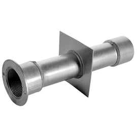 Traversée de paroi inox piscine 1"1/2 - longueur 240mm