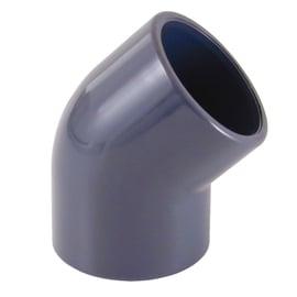Coude 45° PVC pression 05 01 - 40 mm