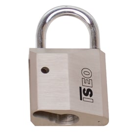 Cadenas pour demi- cylindre européen acier anse inox GERA