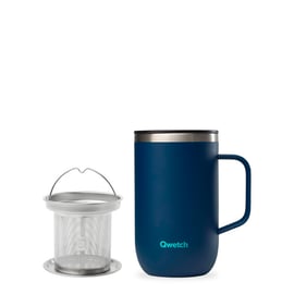 Mug tisanière isotherme avec filtre
