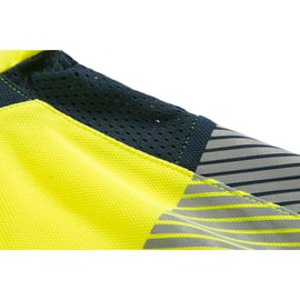 T-shirt manches courtes haute visibilité TO5 jaune/marine