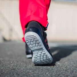Chaussures hautes BAIANA noires/roses S3S