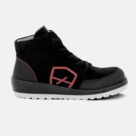 Chaussures hautes BAIANA noires/roses S3S