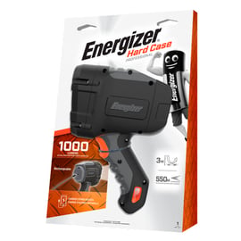 Phare rechargeable LED Hardcase Pro Spotlight - 1000 lumens - jusqu'à 550m