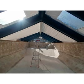 Abri de chantier gonfable pour piscine - K'UP