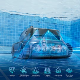 Robot de piscine WYBOT S2 solar vision