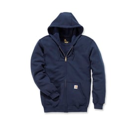 Sweat à capuche zippé K122 bleu marine
