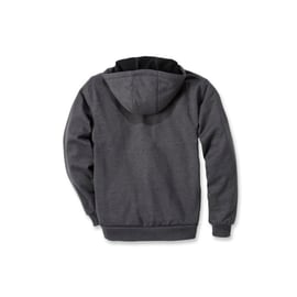 Sweat à capuche zippé 101759 gris carbone