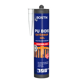 Colle polyuréthane BOIS EXTÉRIEUR GEL - 310 ml