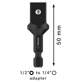 Adaptateur hexagonal 1/4"