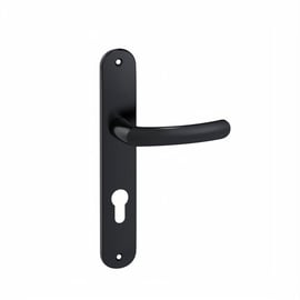 Ensemble sur grande plaque BUDGET ONYX noir mat