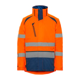 Parka haute visibilité LONG LIFE orange/marine
