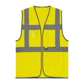 Gilet haute visibilité SAFARI AIR jaune