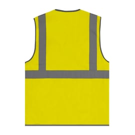 Gilet haute visibilité SAFARI AIR jaune