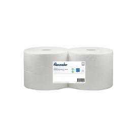 Lot 2 bobines pure ouate blanche