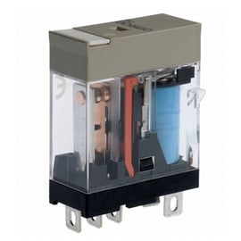 Relais débrochable série G2R - 1 RT - 10A - 24 VDC - LED - G2R-1-SN 24VDC
