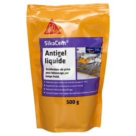 Antigel liquide pour béton et mortier SIKACem® - 500 g