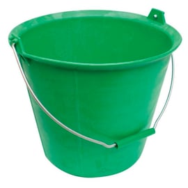 Seau en plastique 13 L - Rouge