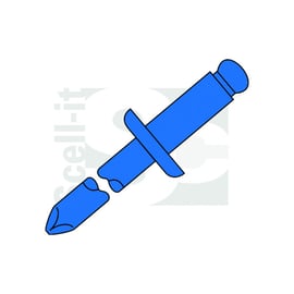 Rivet aveugle tête plate acier SD