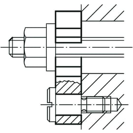 Rondelle pivotante 07520