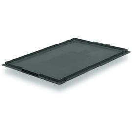 Couvercle Europe 61060 gris - 600 x 400 x 30 mm