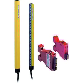 Barrière immatérielle de sécurité GuardShield Micro400 série 445L-P4 - résolution=14 mm - hauteur champ de protection=150 mm - 445L-P4C0150FP