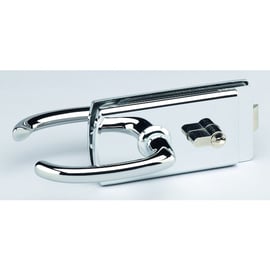 Serrure de milieu 4360 pour porte en verre