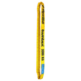Élingue textile TWINTEX T3000 - Charge CMU : 3 tonnes - Longueur utile : 4 M